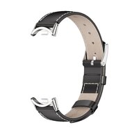 Echtes Lederband - Schwarz - Xiaomi Smart Band 8 &amp; 9
