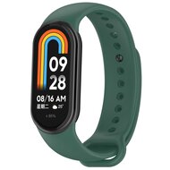 Silikonband - Dunkelgr&uuml;n - Xiaomi Smart Band 8 &amp; 9