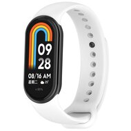 Silikonband - Wei&szlig; - Xiaomi Smart Band 8 &amp; 9