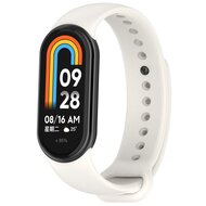 Silikonband - Creme wei&szlig; - Xiaomi Smart Band 8 &amp; 9