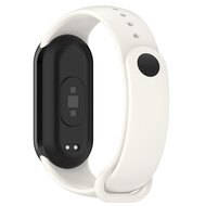 Silikonband - Creme wei&szlig; - Xiaomi Smart Band 8 &amp; 9