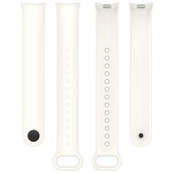 Silikonband - Creme wei&szlig; - Xiaomi Smart Band 8 &amp; 9