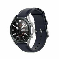 Klassisches Lederarmband - Dunkelblau - Xiaomi Watch 2 / Xiaomi Watch S1 / S2 / S3 / S4 / Mi Watch