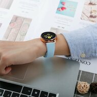 Gummi-Sportarmband - Hellblau - Xiaomi Watch 2 / Xiaomi Watch S1 / S2 / S3 / S4 / Mi Watch