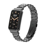 Metallgliederband mit Geh&auml;use - Schwarz - Xiaomi Smart band 7 Pro
