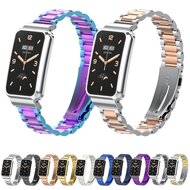 Metallgliederband mit Geh&auml;use - Schwarz - Xiaomi Smart band 7 Pro