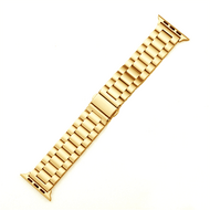 Stahlgliederarmband - Gold - Geeignet f&uuml;r Apple Watch 44mm / 45mm&nbsp;/ 46mm / 49mm