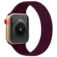 Solo Loop Link series Armband - Gr&ouml;&szlig;e: M - Lila - Geeignet f&uuml;r Apple Watch 38mm / 40mm / 41mm / 42mm