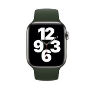 Solo Loop Link series Armband - Gr&ouml;&szlig;e: L - Army Green - Geeignet f&uuml;r Apple Watch 44mm / 45mm / 46mm / 49mm