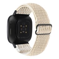Fitbit Versa 3/4 &amp; Sense 1/2 Nylon Laufband - Beige