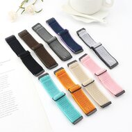 Fitbit Versa 3/4 &amp; Sense 1/2 Nylon Laufband - Beige