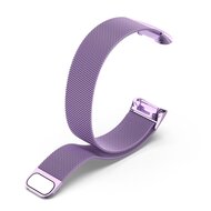 Milanaise-Armband - Lila - Geeignet f&uuml;r FitBit Charge 5