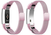 FitBit Alta HR Milanaise Armband - Gr&ouml;&szlig;e: Klein - Rosa