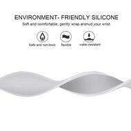 Solo Loop Link series Armband - Gr&ouml;&szlig;e: L - Wei&szlig; - Geeignet f&uuml;r Apple Watch 38mm / 40mm / 41mm / 42mm