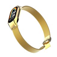 Milanaise Band mit Geh&auml;use - Gold - Xiaomi Smart Band 8 &amp; 9