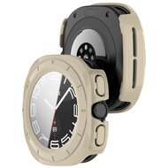 Hartschalenetui mit Displayschutzfolie (wasserdicht) - Beige - Samsung Galaxy Watch Ultra 47mm