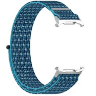 Nylon Sport Looparmband - Blau - Samsung Galaxy Watch Ultra 47mm