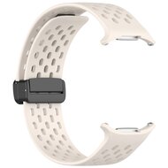 D-Buckle Silikon-Sportband - Polarstern / Starlight - Samsung Galaxy Watch Ultra 47mm