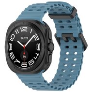 Marine Band Silikon - Grau-Blau - Samsung Galaxy Watch Ultra 47mm