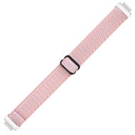 FitBit Inspire 2 &amp; Ace 3 Elastisches Solo-Schleifen-Nylonband - Rosa