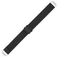 FitBit Inspire 2 &amp; Ace 3 Elastisches Solo-Schleifen-Nylonband - Schwarz