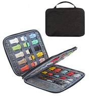 Organizer / Aufbewahrungstasche - Double Layer XL - Smartwatch-B&auml;nder &amp; Zubeh&ouml;r - Schwarz