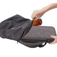 Organizer / Aufbewahrungstasche - Doppellagig XL - Smartwatch-B&auml;nder &amp; Zubeh&ouml;r - Grau