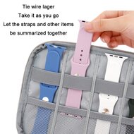 Organiser Smartwatch-B&auml;nder &amp; Zubeh&ouml;r - Klein - Schwarz