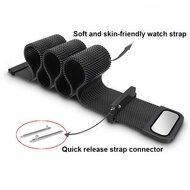 Milanaise Armband - Champagner Gold - Garmin Lily 2