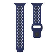 Ultimate Sport Edition Armband - Dunkelblau - Geeignet f&uuml;r Apple Watch 44mm / 45mm / 46mm / 49mm