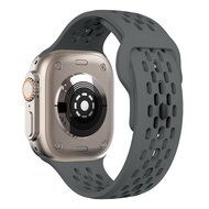 Ultimate Sport Edition Armband - Dunkelgrau - Geeignet f&uuml;r Apple Watch 44mm / 45mm / 46mm / 49mm