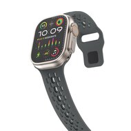 Ultimate Sport Edition Armband - Dunkelgrau - Geeignet f&uuml;r Apple Watch 44mm / 45mm / 46mm / 49mm