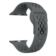 Ultimate Sport Edition Armband - Dunkelgrau - Geeignet f&uuml;r Apple Watch 44mm / 45mm / 46mm / 49mm