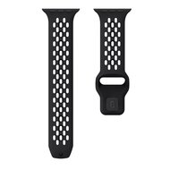 Ultimate Sport Edition Armband - Schwarz - Geeignet f&uuml;r Apple Watch 44mm / 45mm / 46mm / 49mm
