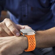 Ultimate Sport Edition Armband - Orange - Geeignet f&uuml;r Apple Watch 44mm / 45mm / 46mm / 49mm