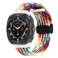 Geflochtenes Armband mit D-Schlie&szlig;e - Multicolor Sommer - Samsung Galaxy Watch Ultra 47mm