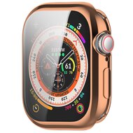 Apple Watch TPU H&uuml;lle - Champagner / Rose Gold - Geeignet f&uuml;r Apple Watch 46mm