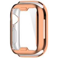 Apple Watch TPU H&uuml;lle - Champagner / Rose Gold - Geeignet f&uuml;r Apple Watch 46mm