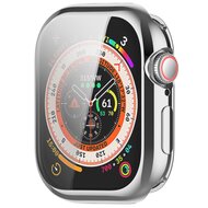 Apple Watch TPU H&uuml;lle - Silber - Geeignet f&uuml;r Apple Watch 46mm