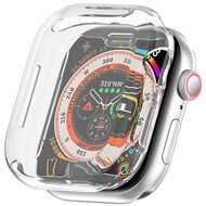 Apple Watch TPU H&uuml;lle - Transparent - Geeignet f&uuml;r Apple Watch 46mm