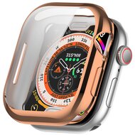Apple Watch TPU H&uuml;lle - Champagner / Rose Gold - Geeignet f&uuml;r Apple Watch 42mm - Series 10