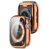 Apple Watch TPU H&uuml;lle - Champagner / Rose Gold - Geeignet f&uuml;r Apple Watch 42mm - Series 10