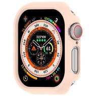 Hartschalengeh&auml;use 42mm (offene Vorderseite) - Hellrosa - Geeignet f&uuml;r Apple Watch 42mm (Serie 10)