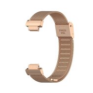 Fitbit Inspire 3 - Milanaise-Band mit Schnallenverschluss - Ros&eacute;gold