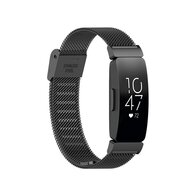 Fitbit Inspire 3 - Milanaise-Band mit Schnallenverschluss - Schwarz