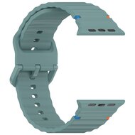Wave Sportband - Tannengr&uuml;n - Geeignet f&uuml;r Apple Watch 38mm / 40mm / 41mm / 42mm