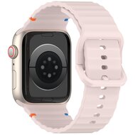 Wave Sportband - Pink - Geeignet f&uuml;r Apple Watch 38mm / 40mm / 41mm / 42mm