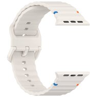 Wave Sportband - Starlight / Sternenlicht - Geeignet f&uuml;r Apple Watch 44mm / 45mm / 46mm / 49mm