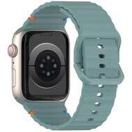Wave Sportband - Tannengr&uuml;n - Geeignet f&uuml;r Apple Watch 44mm / 45mm / 46mm / 49mm