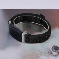 Fitbit Inspire 3 &ndash; Elastisches Solo Loop Nylonarmband - Schwarz